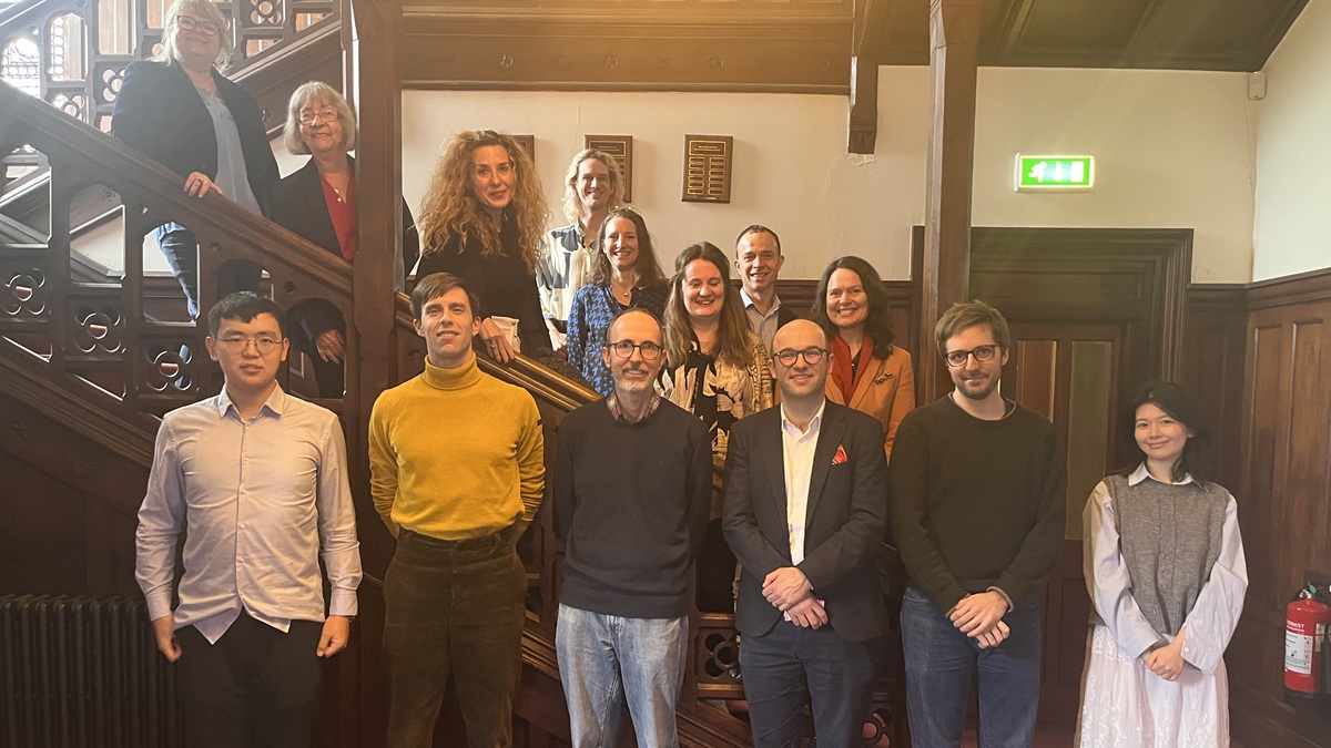 Group photo of the attendees of the book workshop